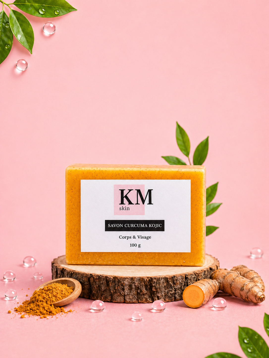 Savon Solide – Curcuma & Kojic