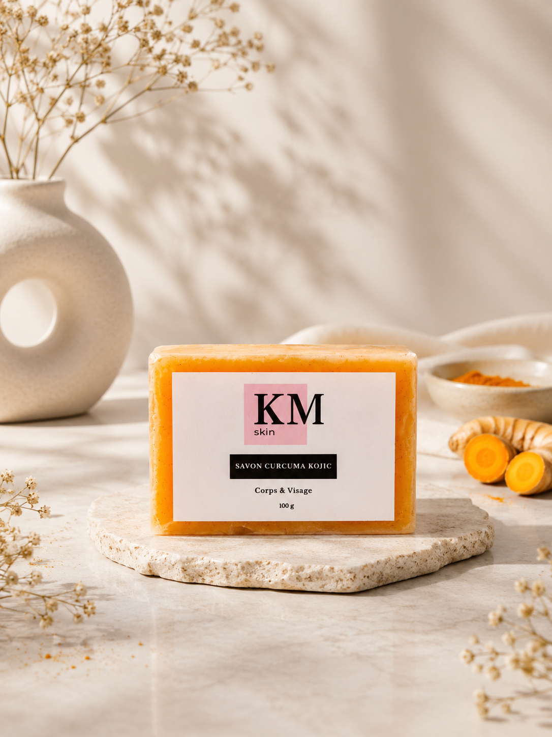 Savon Solide – Curcuma & Kojic