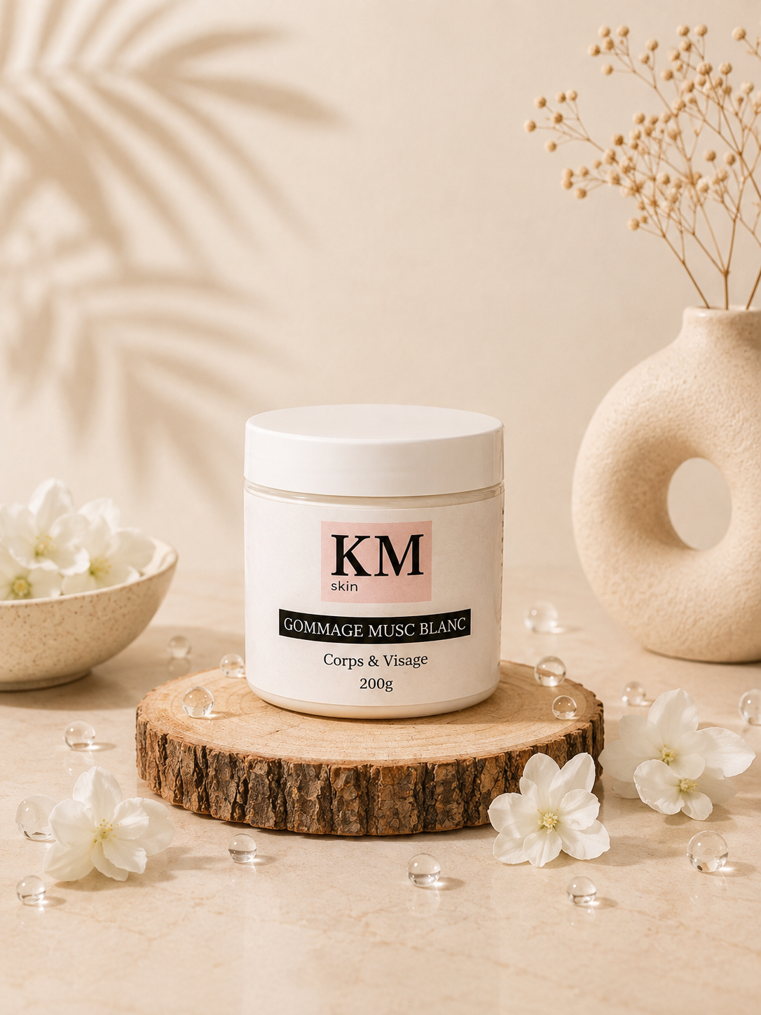 Gommage au Sucre – Musc Blanc